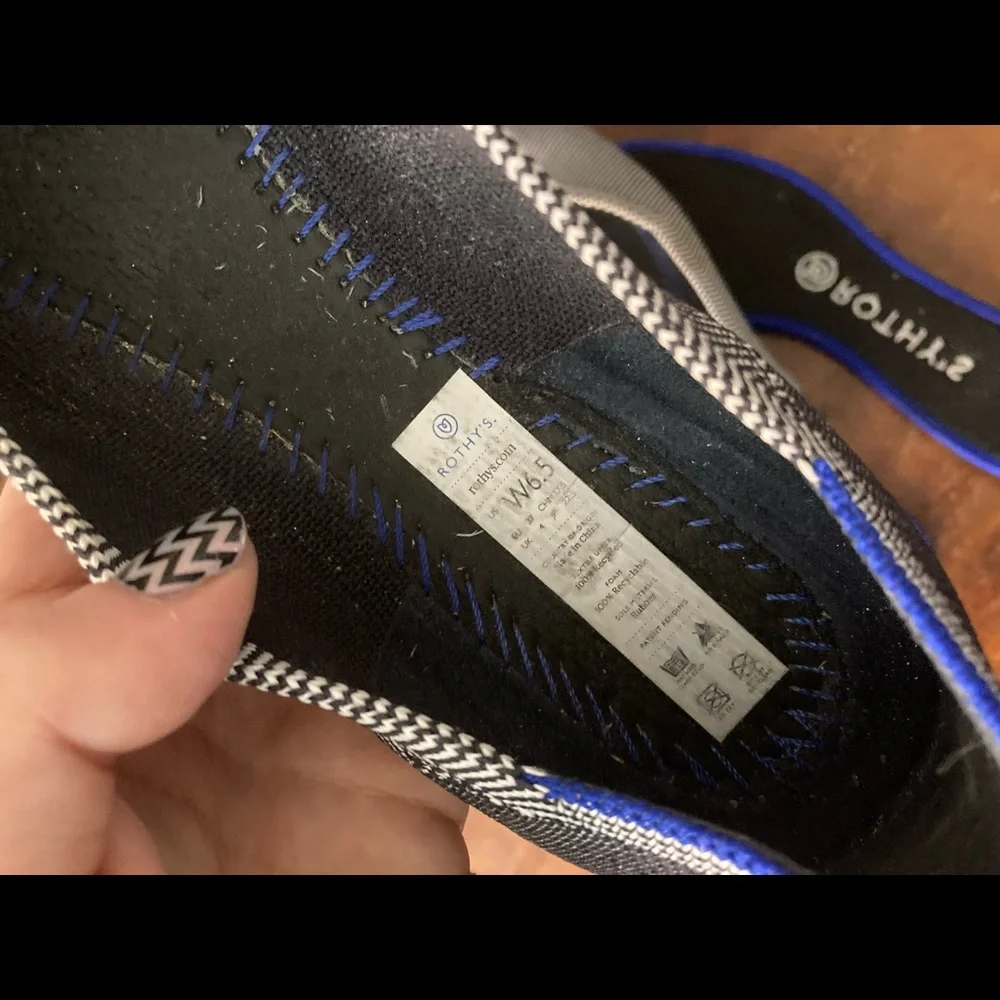 SOLD Grey Birdseye “The Flat” Women’s Size 6.5 - EUC! - Picture 14 of 16